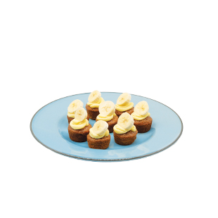 Banana Pie Cookie Cups Recipe - Blue Chair Bay®