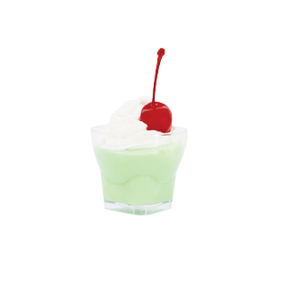 Shamrock Shake Pudding Shots Recipe - Blue Chair Bay®